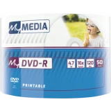 Диск DVD-R MyMedia 4.7Gb 16x Pack Wrap Printable (50 шт.) (69202)