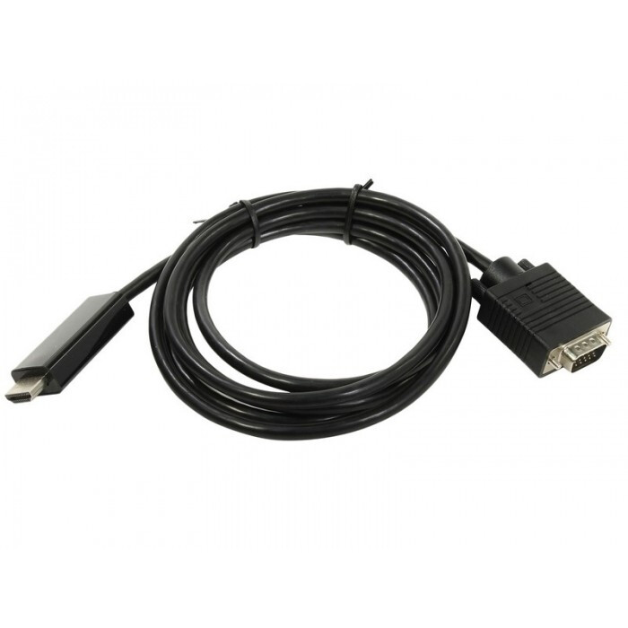 Кабель HDMI (M) - VGA (M), 1.8м, Telecom TA670-1.8M