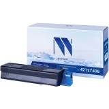 Картридж NV Print 42127408 Black (NV-42127408Bk)
