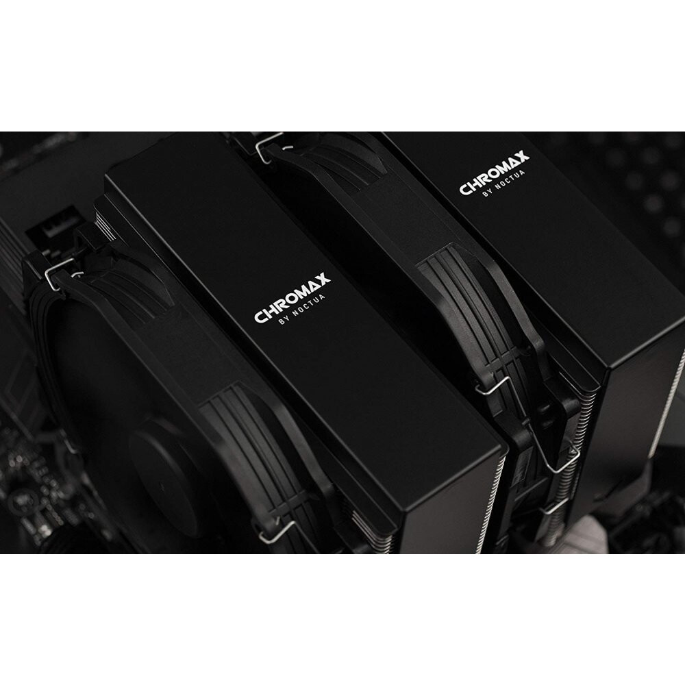 Декоративный кожух для кулера Noctua NA-HC4 Chromax Black - NA-HC4-BLACK - фото 4