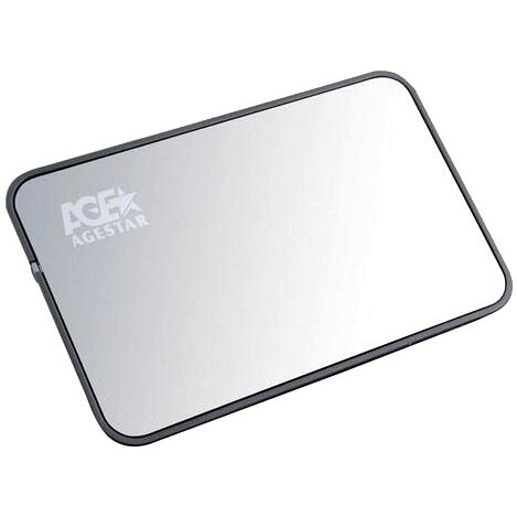 Внешний корпус для HDD AgeStar 3UB2A8 Silver - 3UB2A8 silver