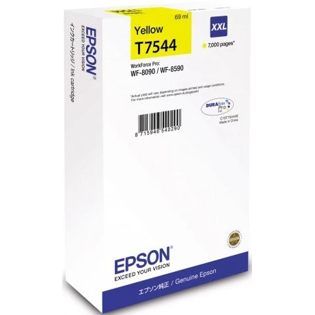 Картридж Epson C13T754440 Yellow