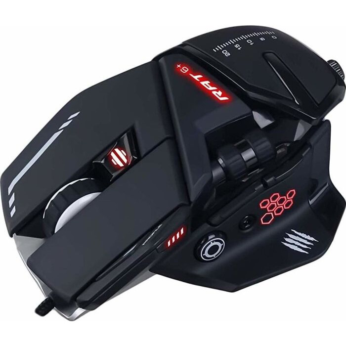 Мышь Mad Catz R.A.T.6+ Black - MR04DCINBL000-0 - фото 3