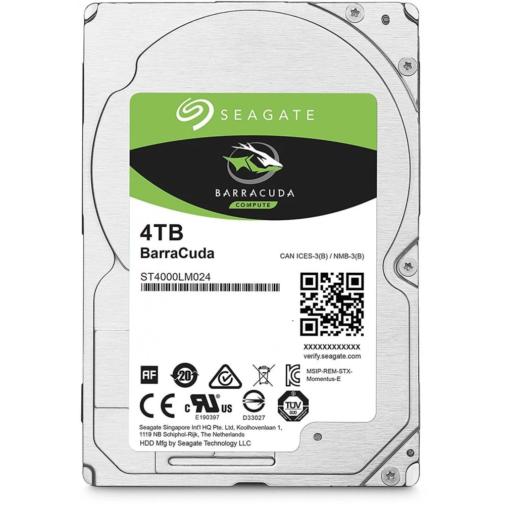 Жёсткий диск 4Tb SATA-III Seagate BarraCuda (ST4000LM024)