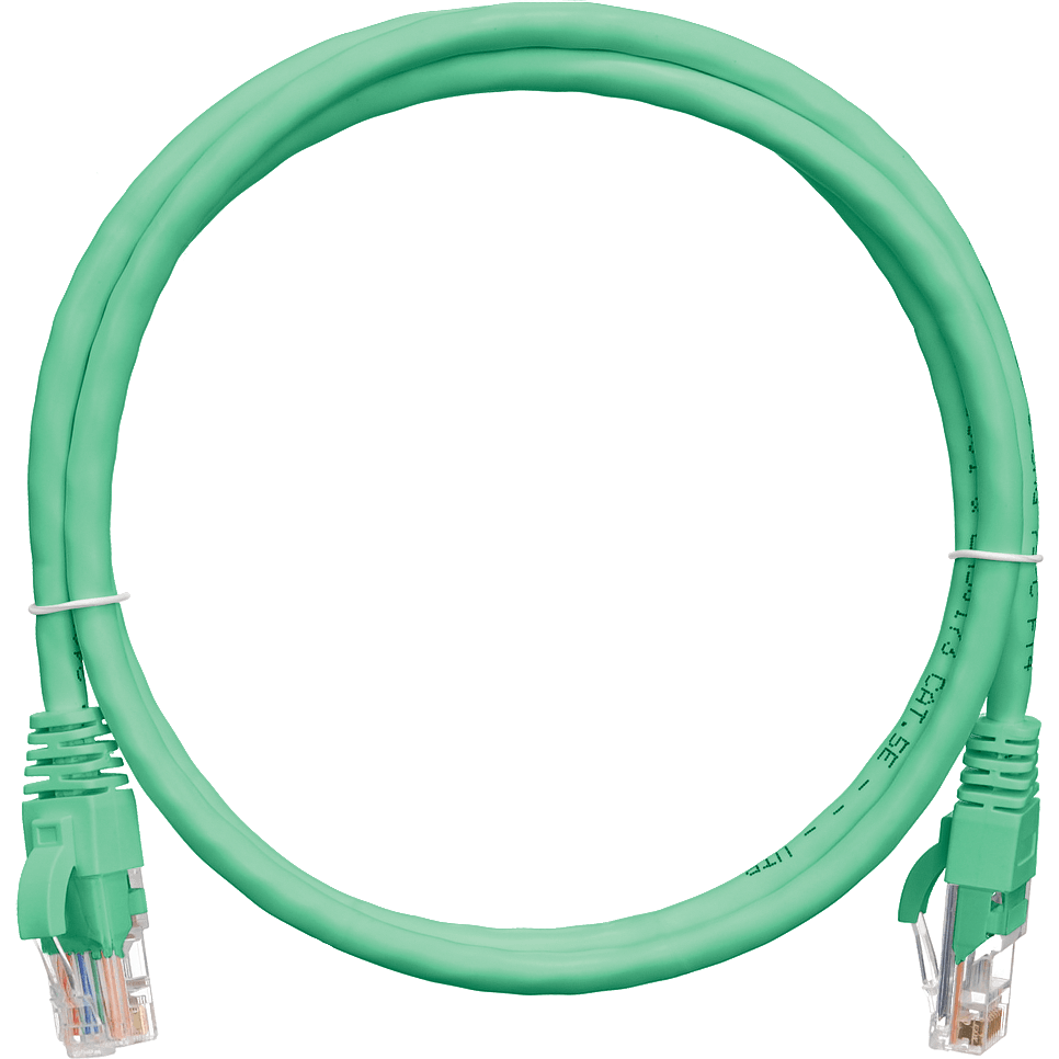 Патч-корд NIKOMAX NMC-PC4UD55B-001-GN, 0.15м