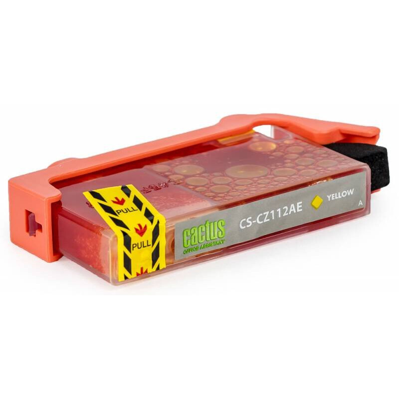 Картридж Cactus CS-CZ112AE Yellow - фото 2
