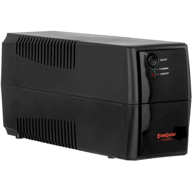 ИБП ExeGate Power Back BNB-600 Black - EP244543RUS