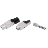 Коннектор RJ-45 Hyperline PLUD-8P8C-S-C6A-SH