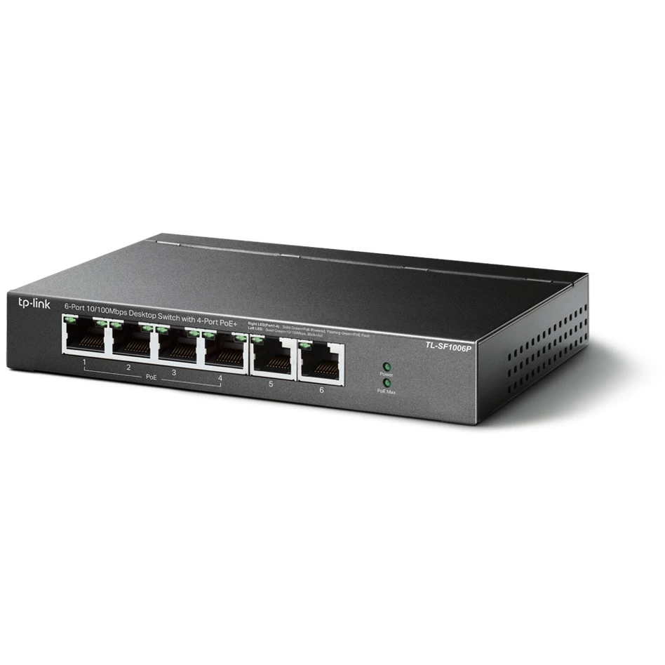 Коммутатор (свитч) TP-Link TL-SF1006P - фото 2