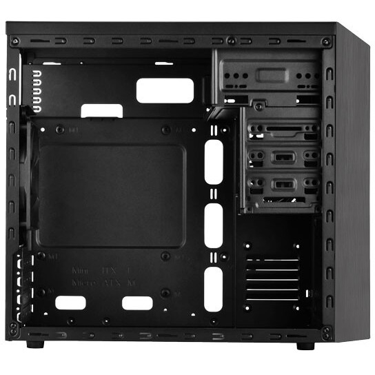 Корпус Silverstone Precision PS16B Black - SST-PS16B - фото 9