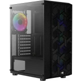 Корпус AeroCool Hive FRGB Black (Hive-G-BK-v2)