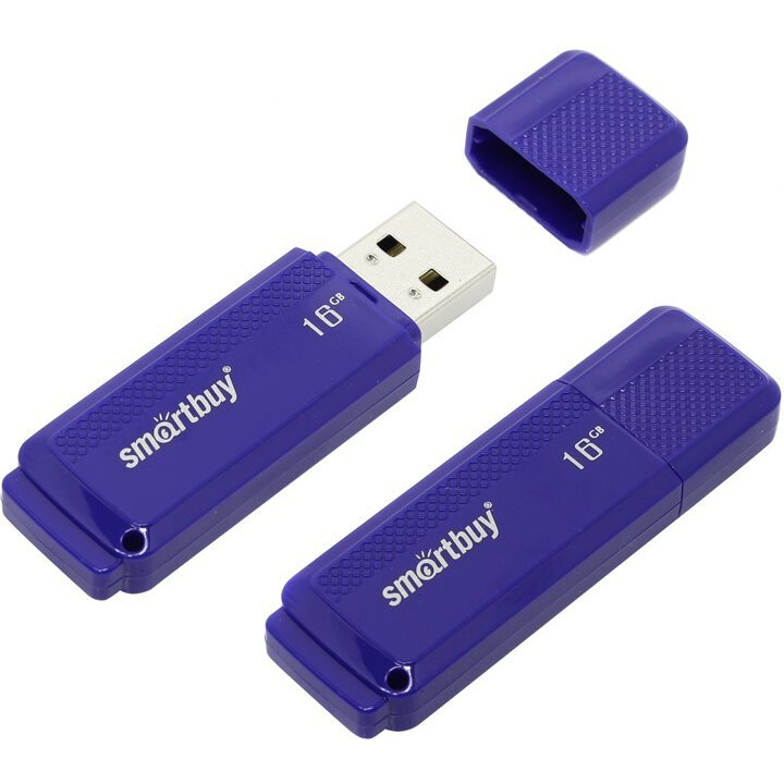 USB Flash накопитель 16GB SmartBuy Dock Blue (SB16GBDK-B)