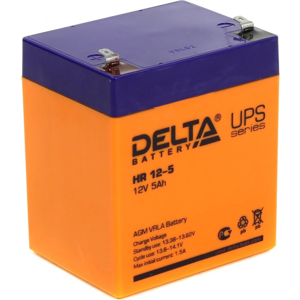Аккумуляторная батарея Delta HR12-5