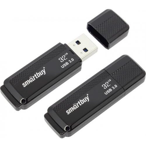 USB Flash накопитель 32GB SmartBuy Dock Black (SB32GBDK-K3)