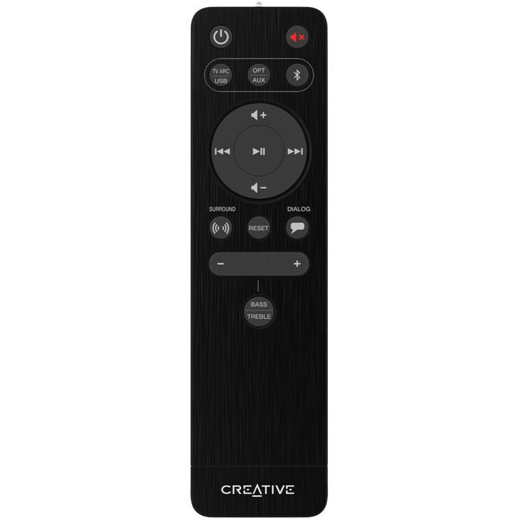 Звуковая панель Creative Stage V2 Black - 51MF8375AA001 - фото 5