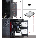 Корпус AeroCool QS-180 Black (EN52919)