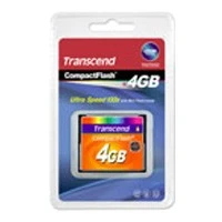 Карта памяти 4GB Compact Flash Transcend 133x (TS4GCF133)