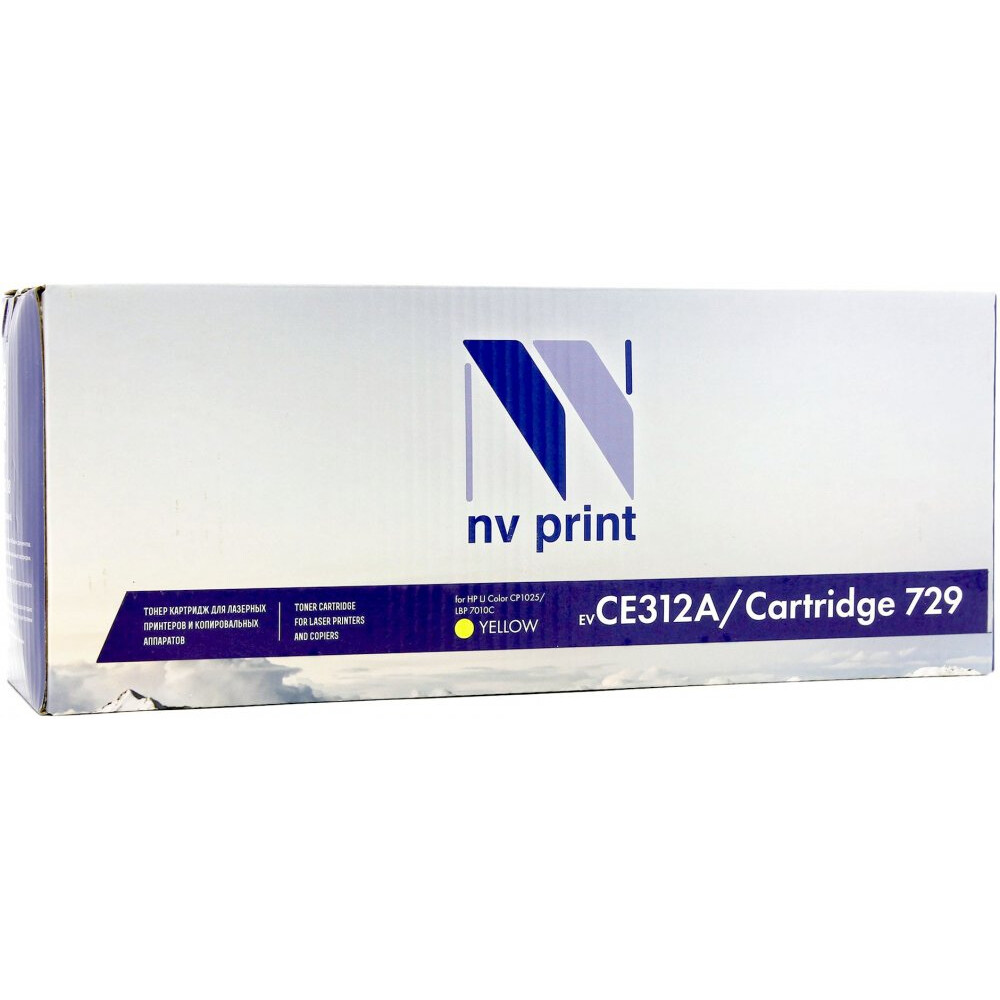 Картридж NV Print CE312A/729 Yellow