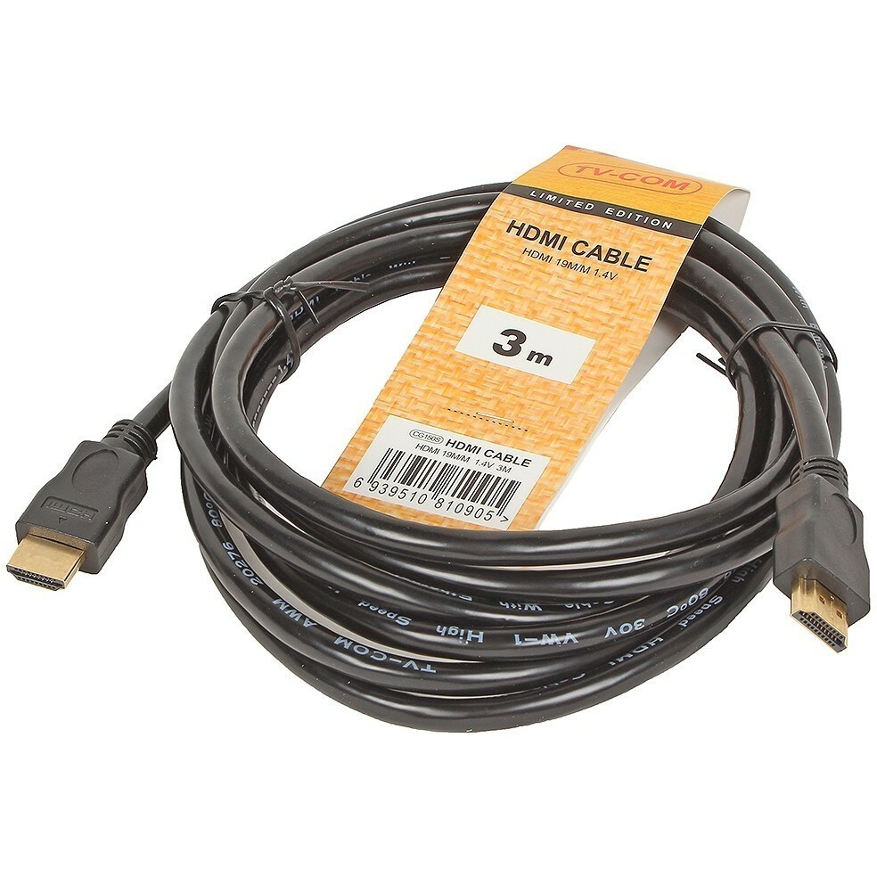 det kan Tal højt fajance Купить кабель HDMI - HDMI, 3м, TV-COM CG501N-3M в интернет магазине Регард  Москва: цена, характеристики, описание, отзывы