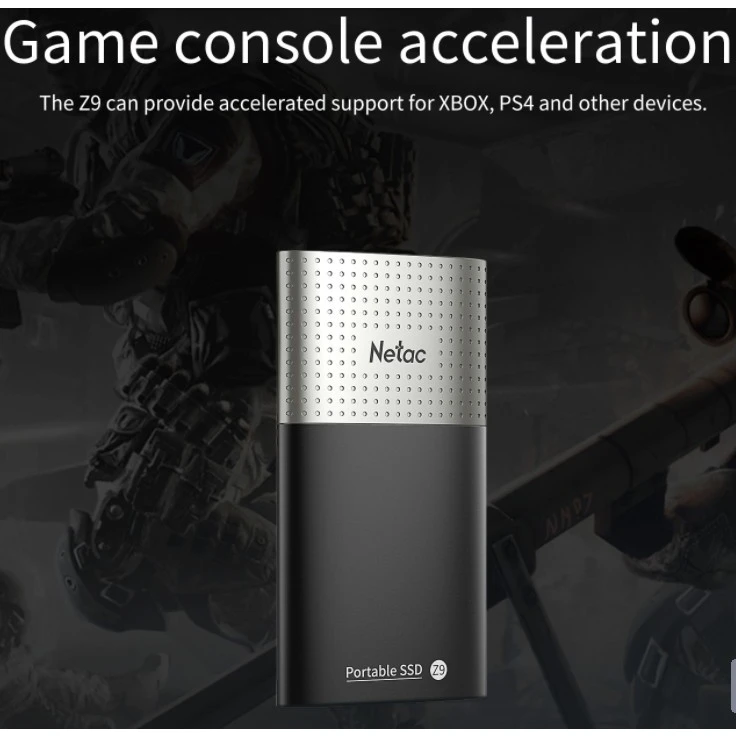 Внешний накопитель SSD 1Tb Netac Z9 (NT01Z9-001T-32BK) - фото 2