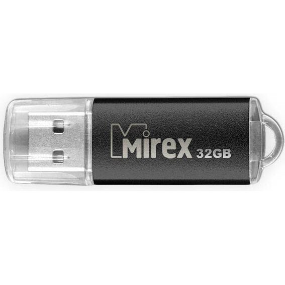USB Flash накопитель 32Gb Mirex Unit Black - 13600-FMUUND32