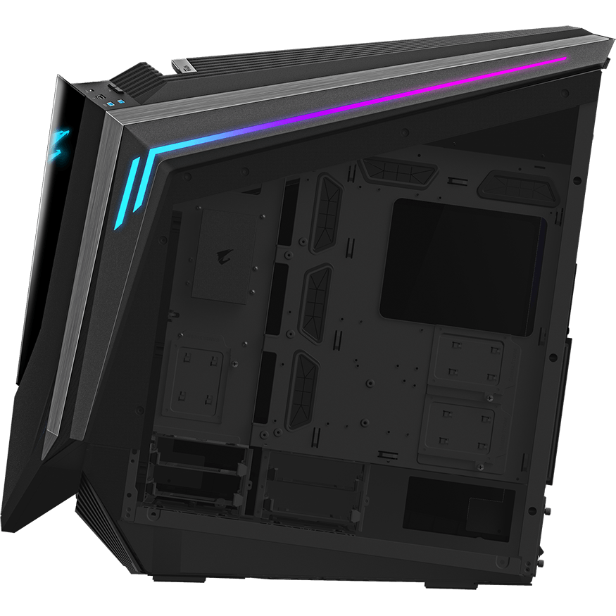 Корпус Gigabyte AORUS C700 Glass Black - GB-AC700G - фото 8
