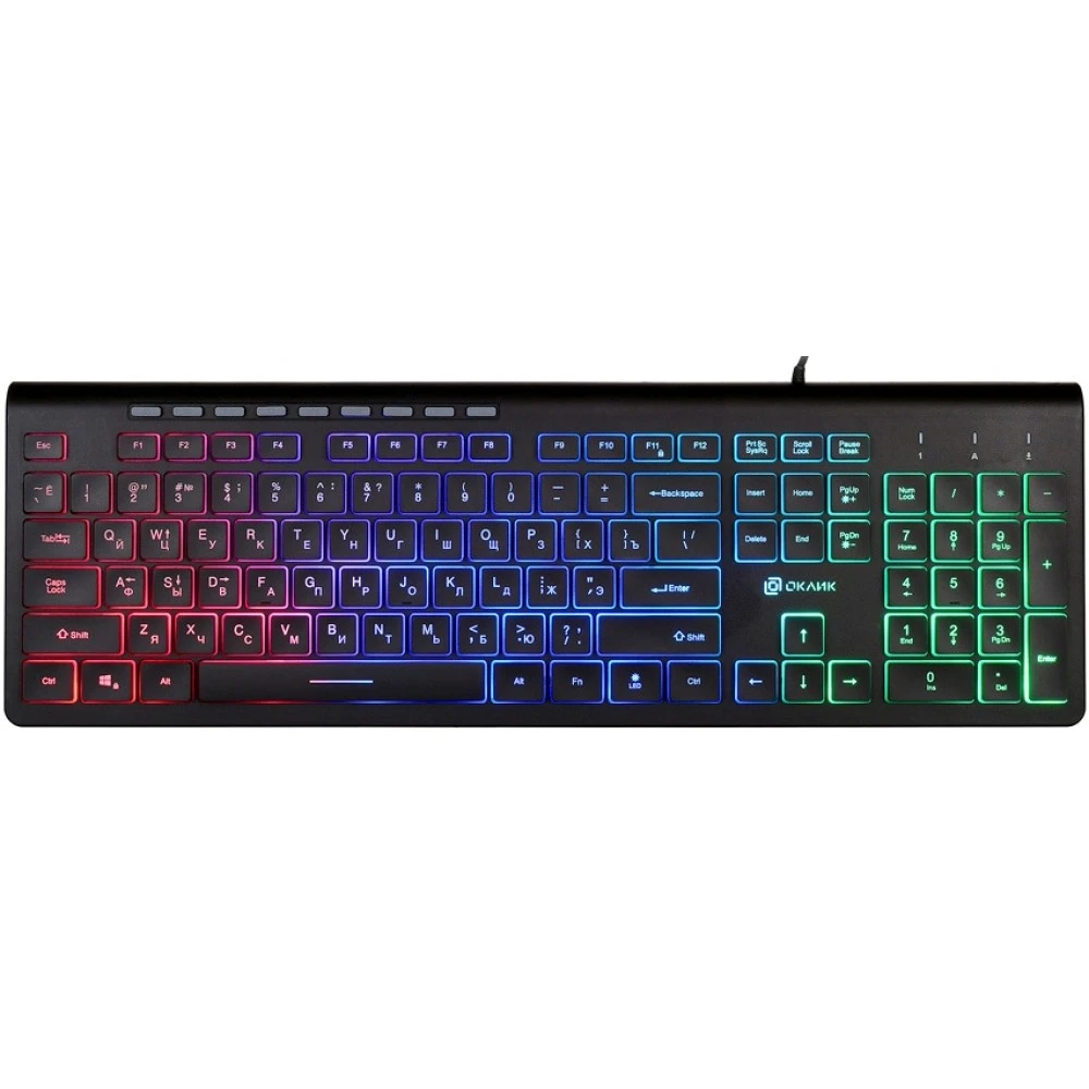 Клавиатура Oklick 490ML Black - фото 2