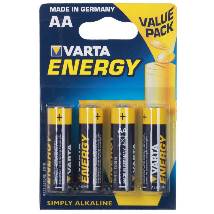 Батарейка Varta Energy (AA, 4 шт) - 04106229414