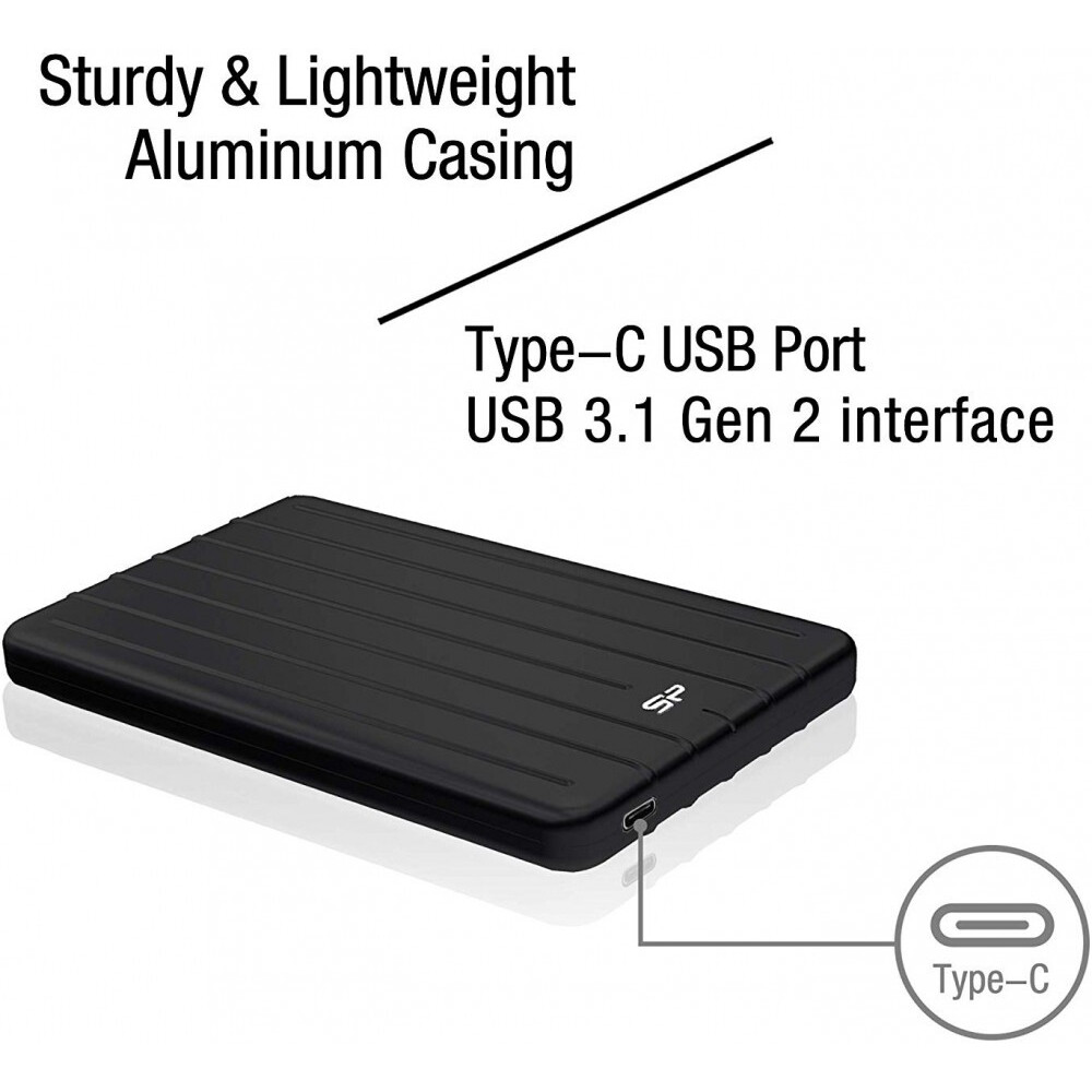 Внешний накопитель SSD 256Gb Silicon Power Bolt B75 Pro (SP256GBPSD75PSCK) - фото 6