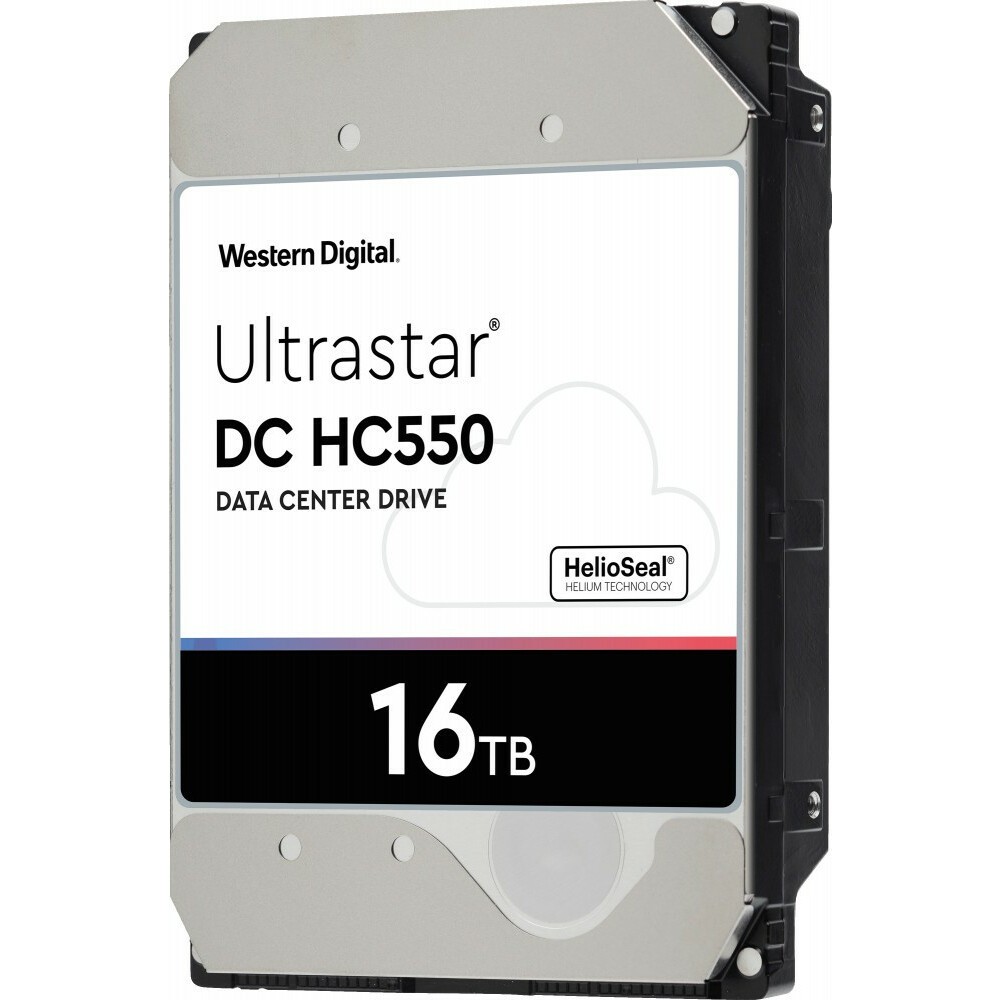 Жёсткий диск 16Tb  SATA-III  WD Ultrastar HC550 (0F38462/0F38466/0F61005) - WUH721816ALE6L4