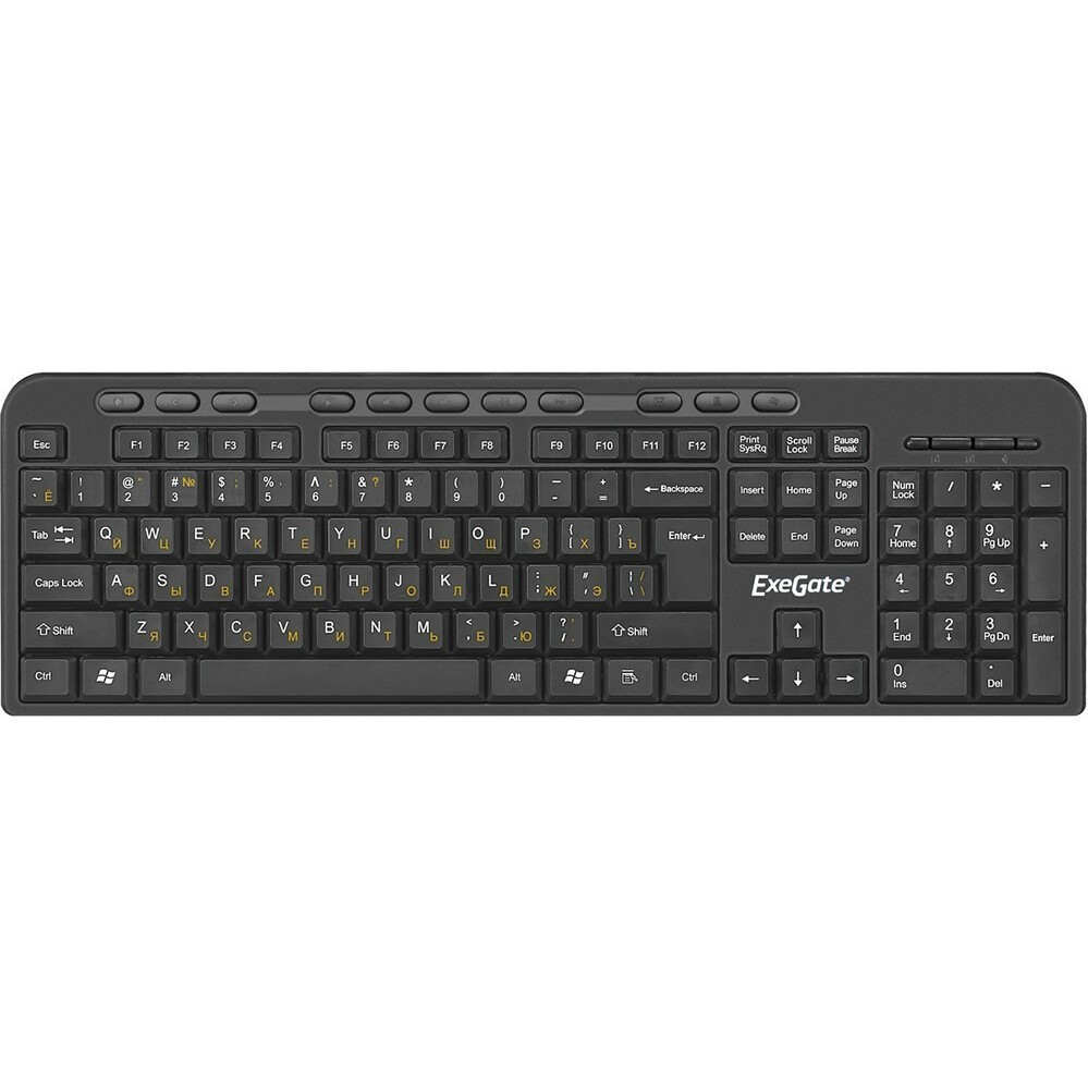 Клавиатура ExeGate LY-500M Black - EX286177RUS
