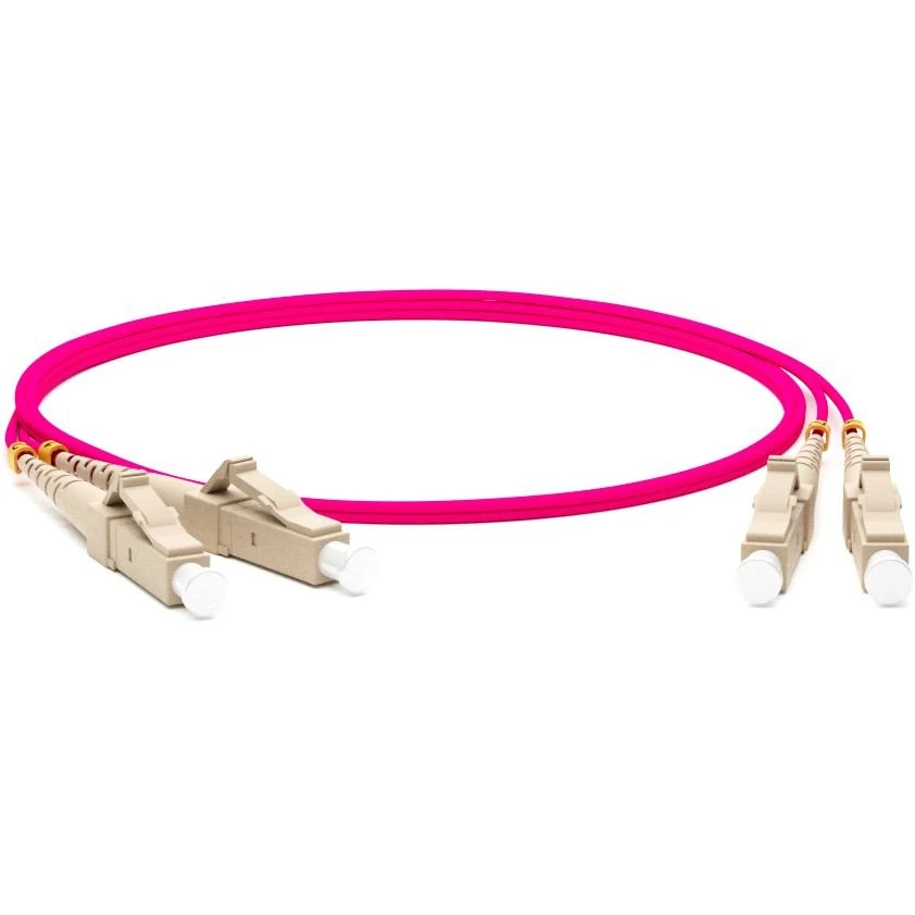 Патч-корд Hyperline FC-D2-504-LC/PR-LC/PR-H-3M-LSZH-MG, 3м
