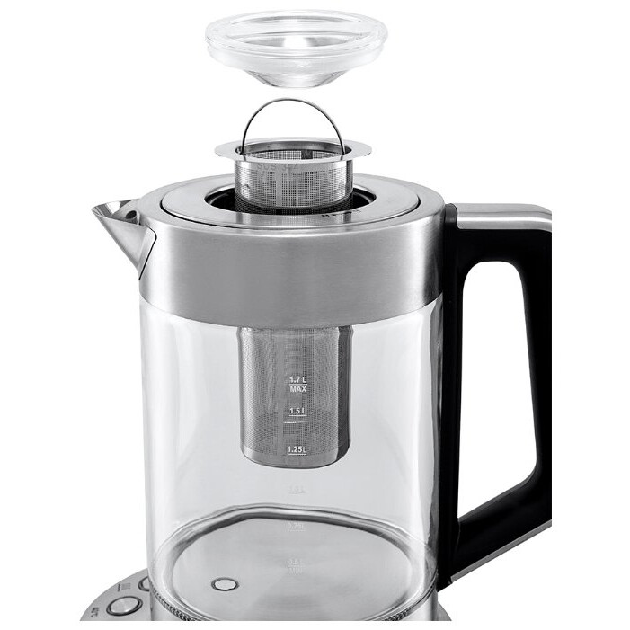 Чайник Kitfort KT-622 Silver - фото 5