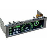 Контроллер вентиляторов Lamptron CM430 Black/Green (LAMP-CM430BG)
