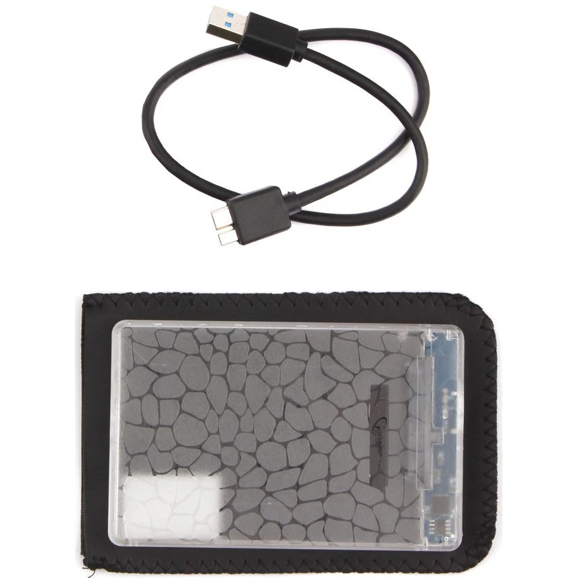 Внешний корпус для HDD Gembird EE2-U3S-32P Transparent - фото 2