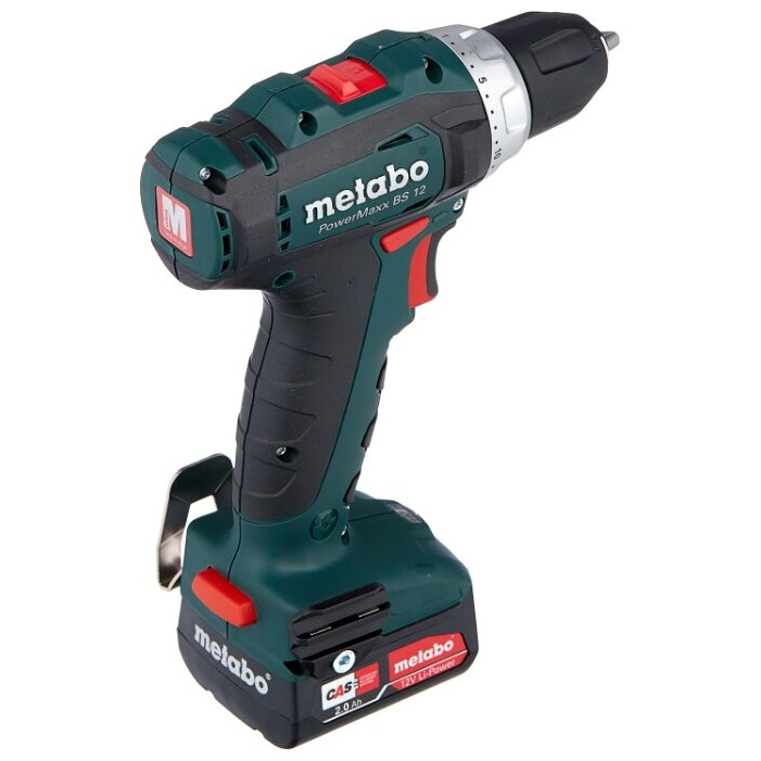 Дрель Metabo PowerMaxx BS 12 - 601036500 - фото 2