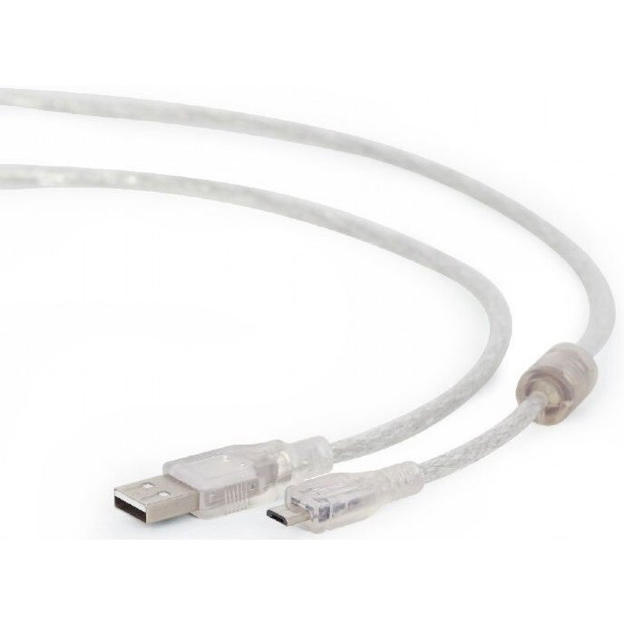 Кабель USB A (M) - microUSB B (M), 1.8м, Cablexpert CCP-mUSB2-AMBM-6-TR
