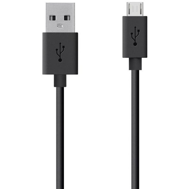 Кабель USB A (M) - microUSB B (M), 2м, Belkin F2CU012bt2M-BLK
