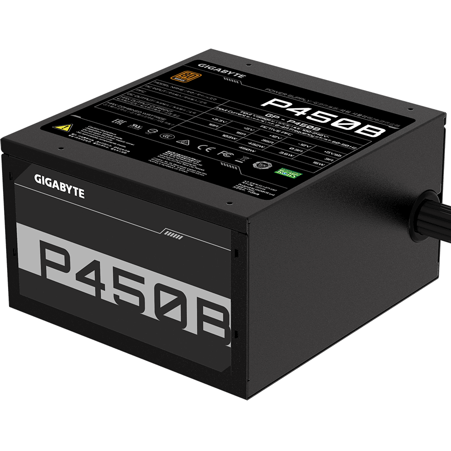Блок питания 450W Gigabyte GP-P450B - фото 3