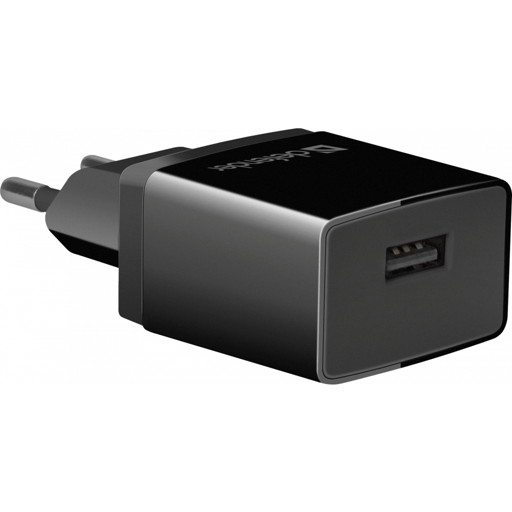 Сетевое зарядное устройство Defender EPA-10 Black