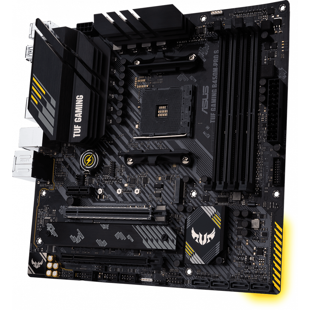 Материнская плата ASUS TUF GAMING B450M-PRO S - фото 3