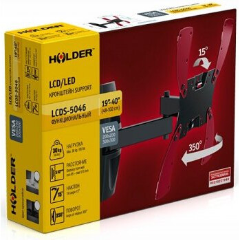 Кронштейн Holder LCDS-5046 Black - фото 4