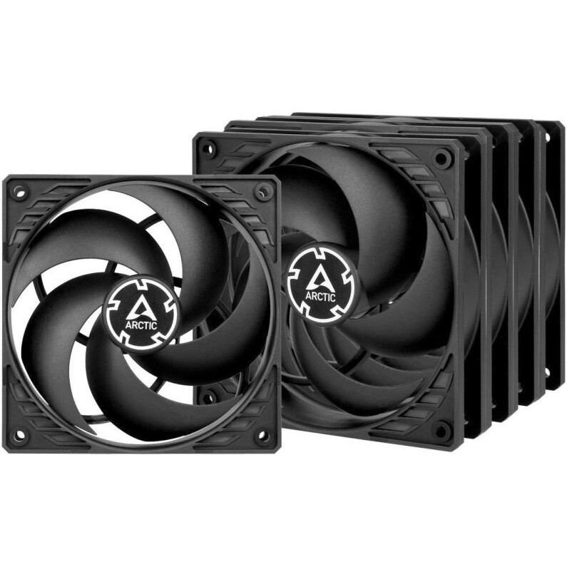 Вентилятор для корпуса Arctic Cooling P12 PWM PST Black/Black Value pack - ACFAN00137A