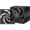 Вентилятор для корпуса Arctic Cooling P12 PWM PST Black/Black Value pack - ACFAN00137A