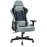 Игровое кресло Бюрократ Viking 7 Knight BL Fabric синий (VIKING 7 KNIGHT BL)