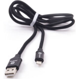 Кабель USB - Lightning, 1м, Harper BRCH-510 Black