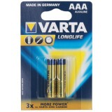 Батарейка Varta Long Life (AAA, 2 шт) (04103101412)