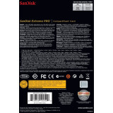 Карта памяти 128Gb Compact Flash SanDisk Extreme Pro (SDCFXPS-128G-X46)