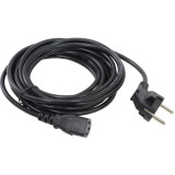 Кабель питания Schuko - C13, 3м, VCOM CE021-CU0.75-3M