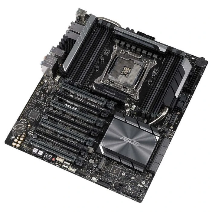 Серверная материнская плата ASUS WS C422 SAGE/10G - фото 2
